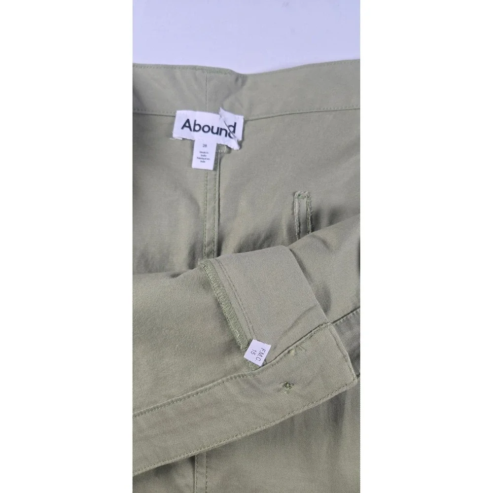Abound 28 Utility Shorts Women‎ Olive Green Excellent